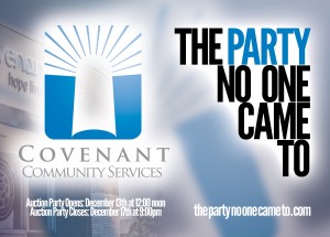 The Party No One Came To - help Covenant help youth!